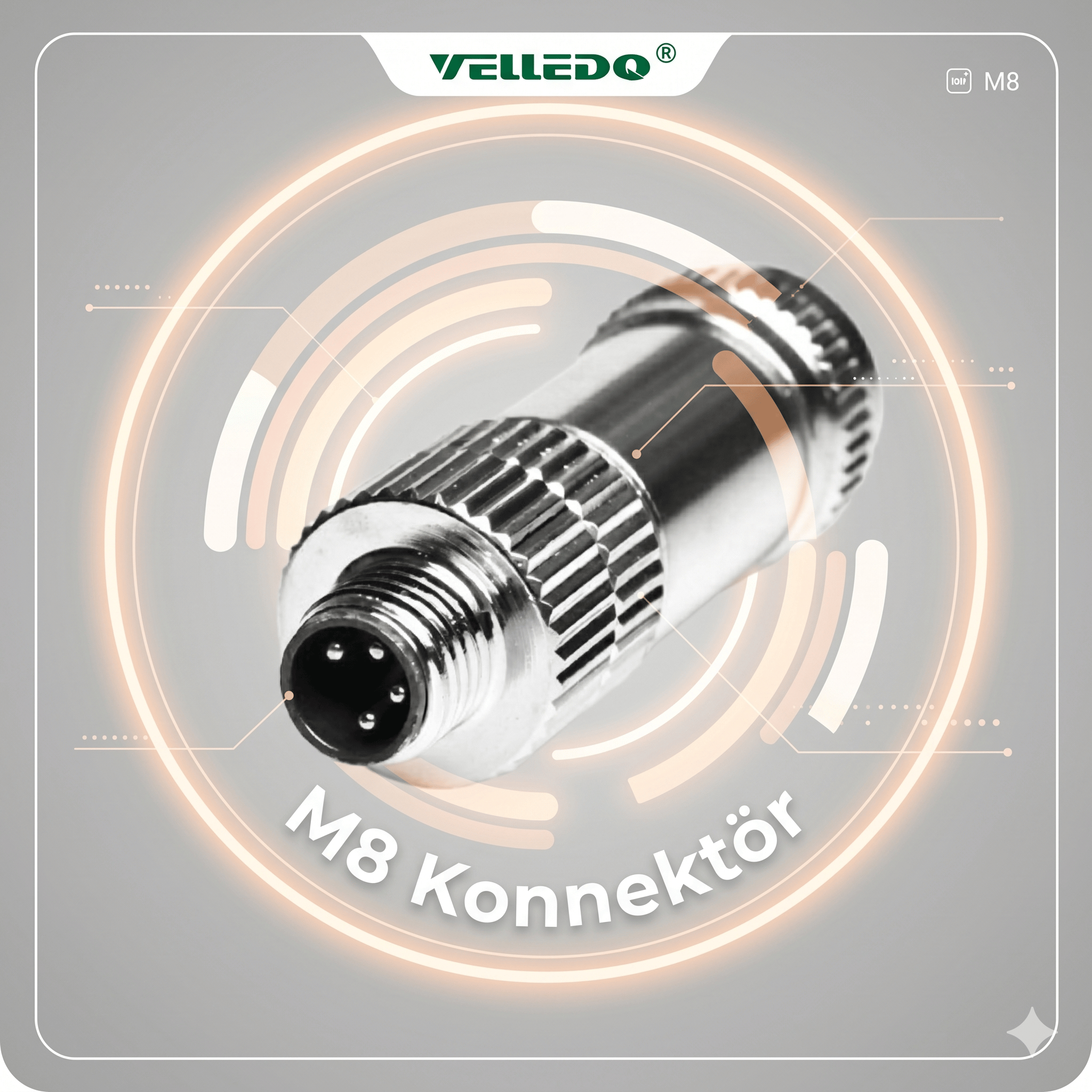 M8 Konnektör