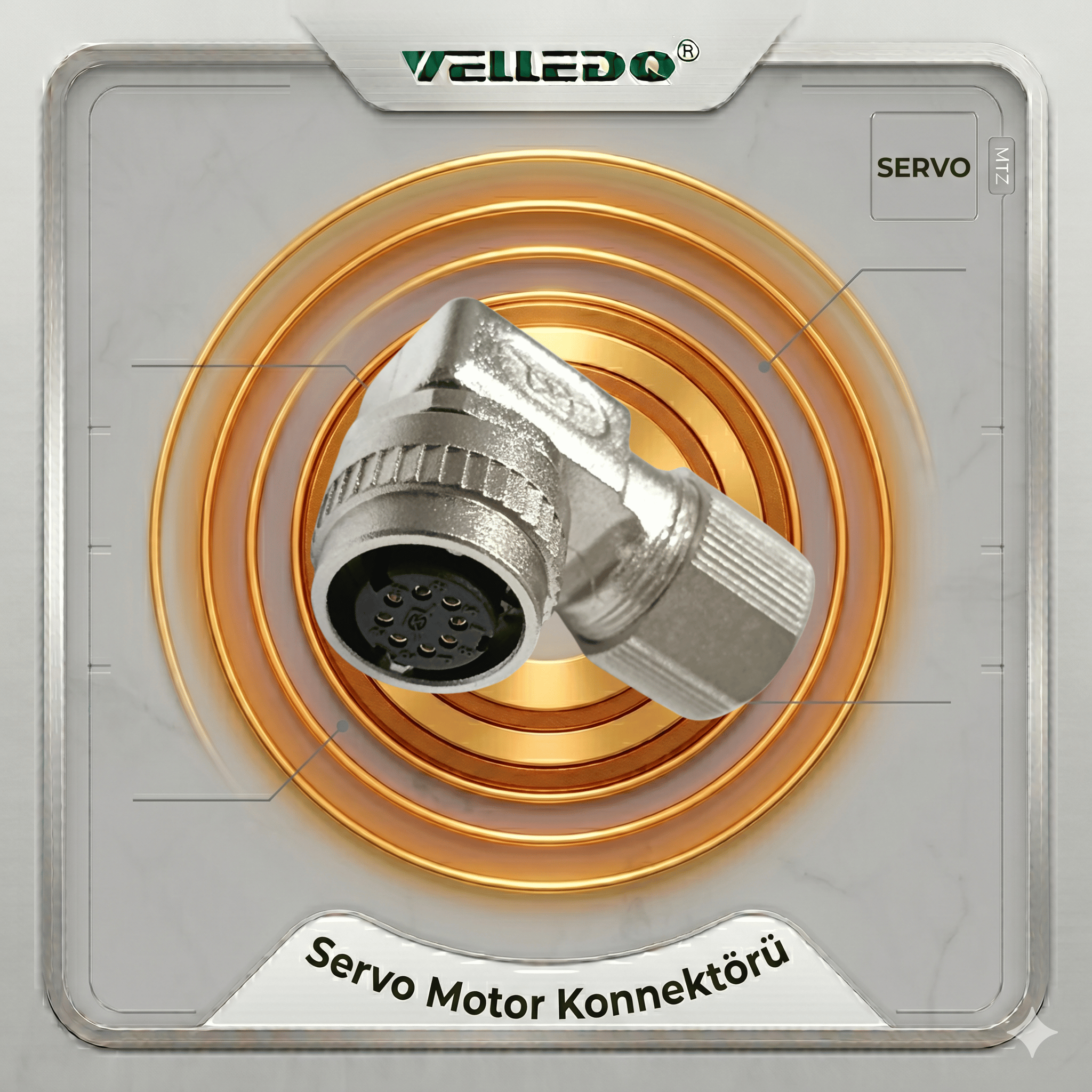 Servo Motor Konnektör