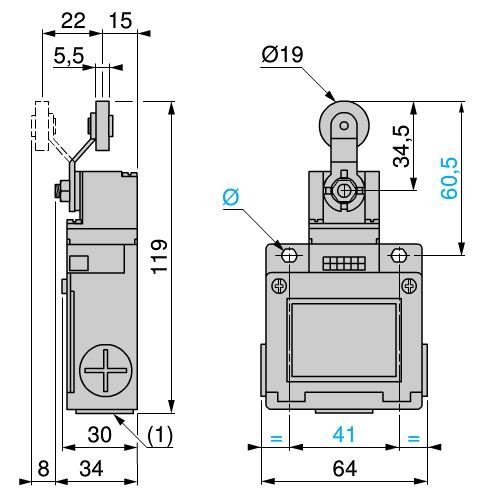 XCKM115-teknik