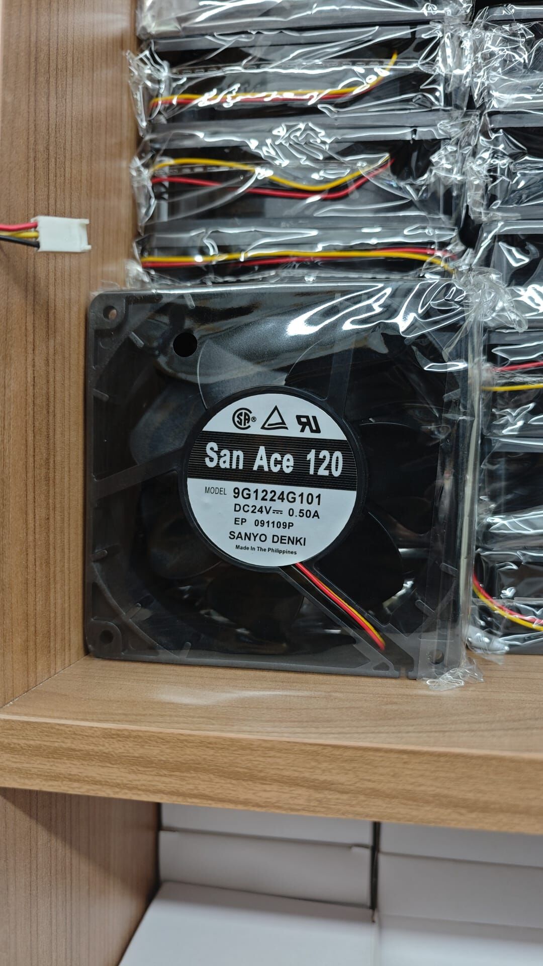 120X120 FAN 24V DC 0.50A  SANYO DENKİ 9G1224G101