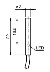 NBB0,6-3M22-E3 Endüktif Sensör