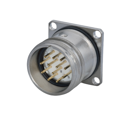 M23 12 Pin Erkek Şase Erkek Konnektör