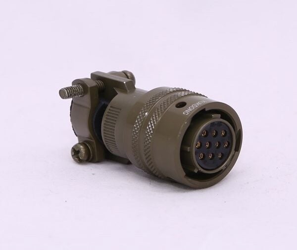 Shell Tipi 10 Pinli Seyyar Dişi Konnektör 3116-12-10s