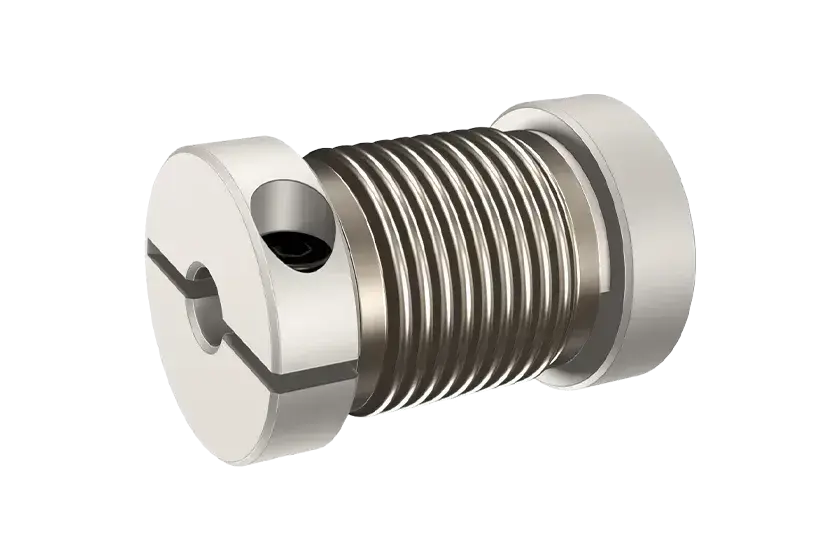 BKXK1622 04/04 - 04mm-04mm Çeneli Bellow Kaplin | Çap: 16 - Boy: 22