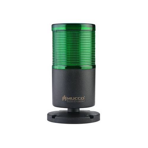 1 Katlı Flaşör - Sabit Işıklı Kolon 12-24V AC/DC SNT-7013-F1 Yeşil