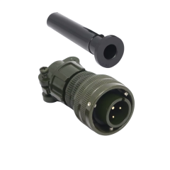 KDB06-16S-5P - Bayonet Tip 3 Pinli Seyyar Erkek Askeri Konnektör