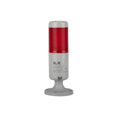 1 Katlı Işıklı Kolon - Ø50 T5 İkaz Lambası | İLX