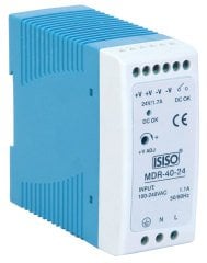 ISISO 40w 5v DC 6.0a Raya Montajlı Güç Kaynağı