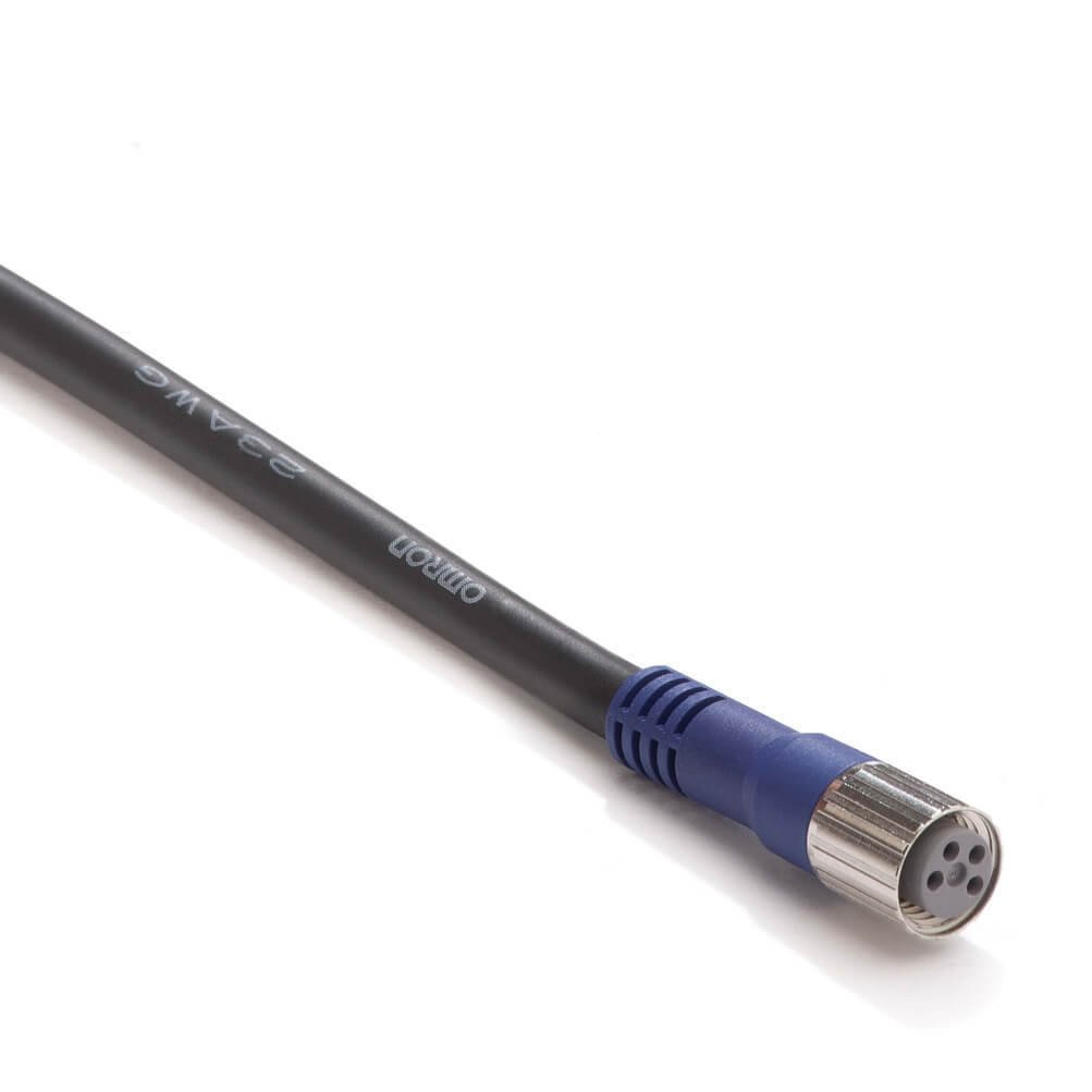 Omron M8 4 Pin Konnektör 5m Kablolu XS3F-LM8PVC4S5M
