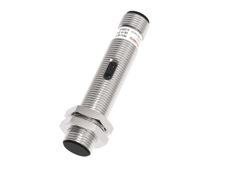 PR12T-BC15DPR-E2 15cm Algılama, Cisimden Yansımalı m12 Silindirik Fotosel