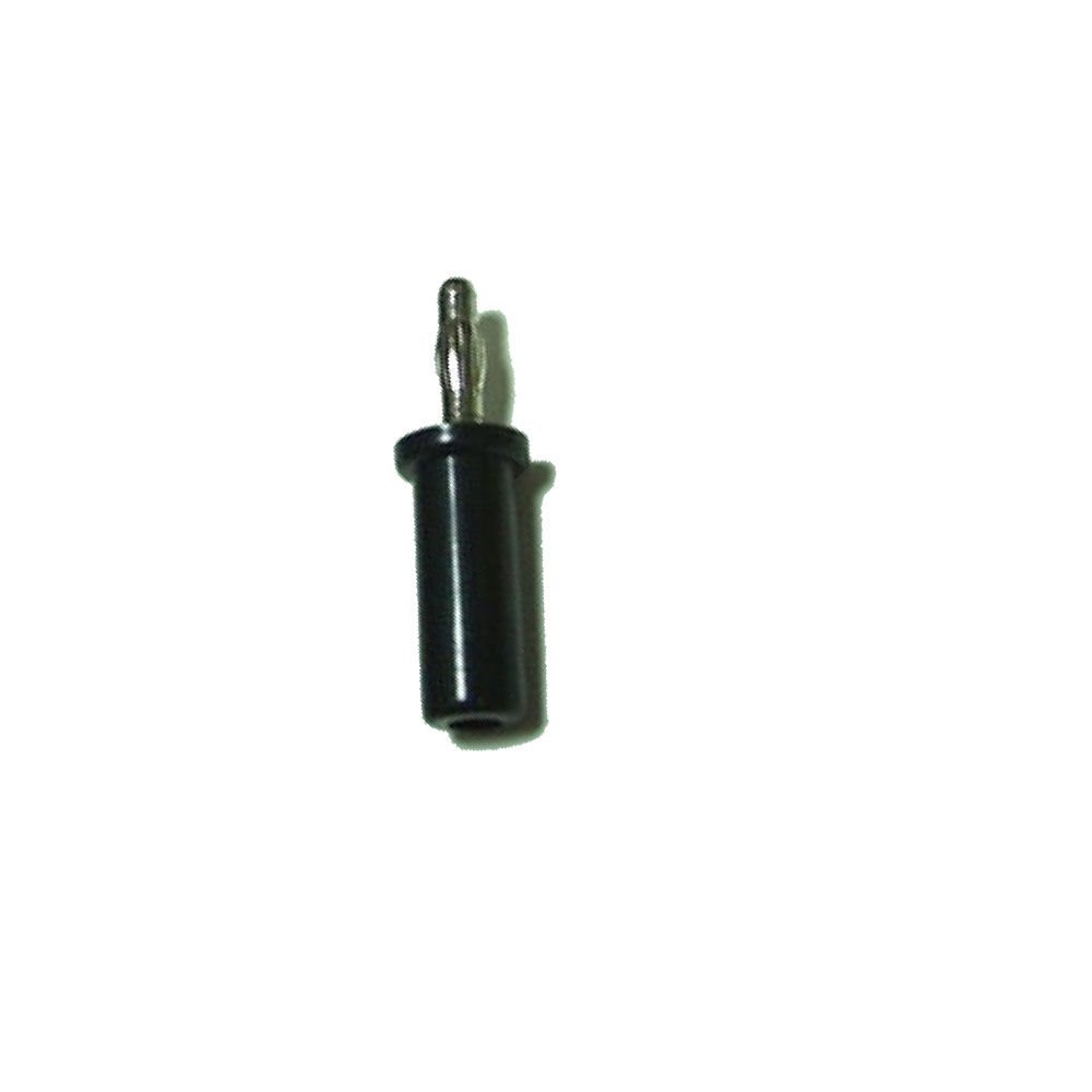 4 mm Banana Jack Socket Connector 25.420 Siyah