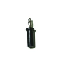 4 mm Banana Jack Socket Connector 25.420 Siyah