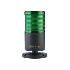 1 Katlı Çakar - Buzzer Işıklı Kolon 12-24V AC/DC SNT-7013-CB1 Yeşil