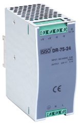 ISISO 75w 24v DC 3.2a Raya Montajlı Güç Kaynağı