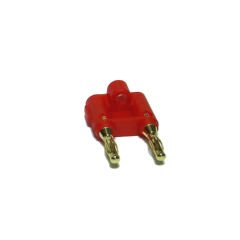 JR 0538C BANANA JACK, ADAPTOR Kırmızı