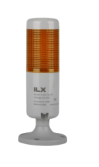 1 Katlı Sabit Yanar Işıklı Kolon - 24V DC Sessiz | İL-XS-T5-241