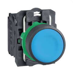 Schneider Yaylı Buton - Mavi - XB5-AA61