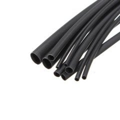Gwest Siyah Isı ile Daralan Makaron 5 mm 200 mt.