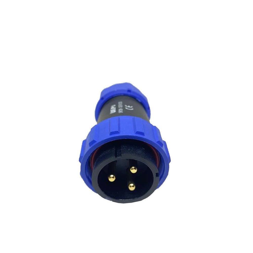 SP2910/P3 3 Pin Erkek IP68 Plastik Kablo Tipi Konnektör