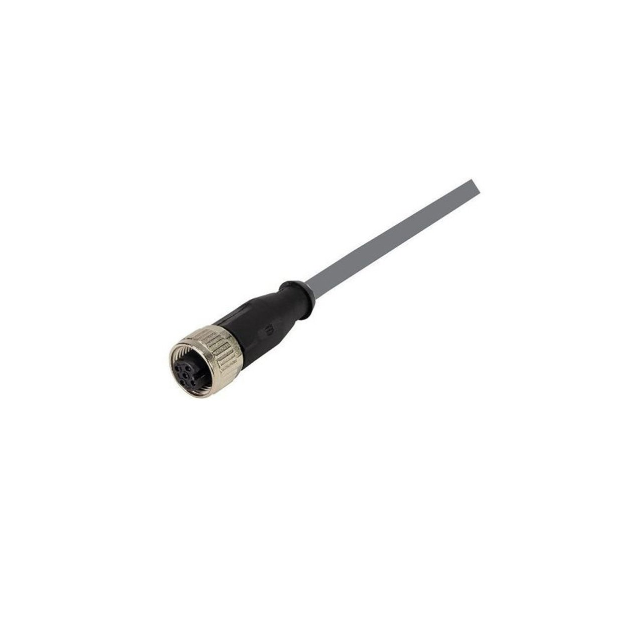 M12 4 Pinli Kablolu Konnektör 5 Metre - Harting, 21348500484050