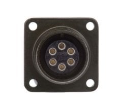 MS3102A 14S-6S Askeri Konnektör 6 Pin Dişi KUKDONG