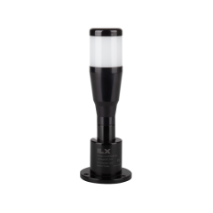 1 Katlı Sabit Yanar Sessiz Işıklı Kolon XPro Black Serisi - 12V DC | İL-XPROB-121