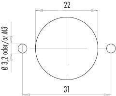 99 4222 00 04  Binder IP67 4 Pin Dişi Konnektör