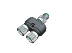 M8 Y Tip 4 Pin Erkek - 4 Pin Dişi Konnektör Y-M8-M04/2F04