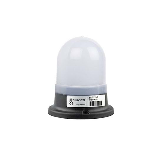 RGB Buzzer Mini Tepe Lambası 12-24V AC/DC MUCCO SNT-74-B-RGB