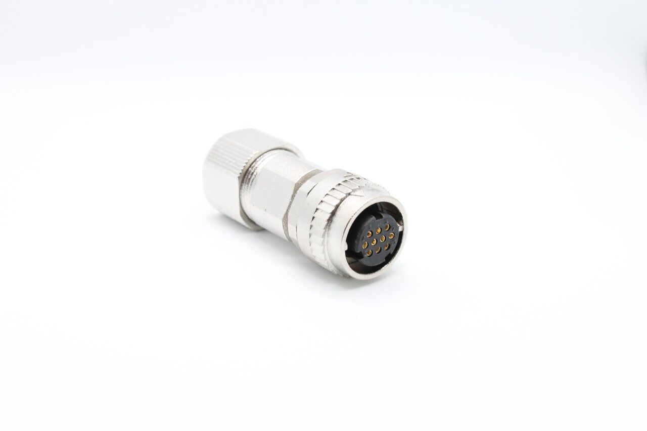 DK182-10A Servo Motor Konnektörü 10 Pin Dişi Düz Soket