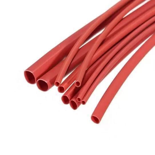 Gwest Kırmızı Renkli Isı ile Daralan Makaron 80 mm 25 mt.