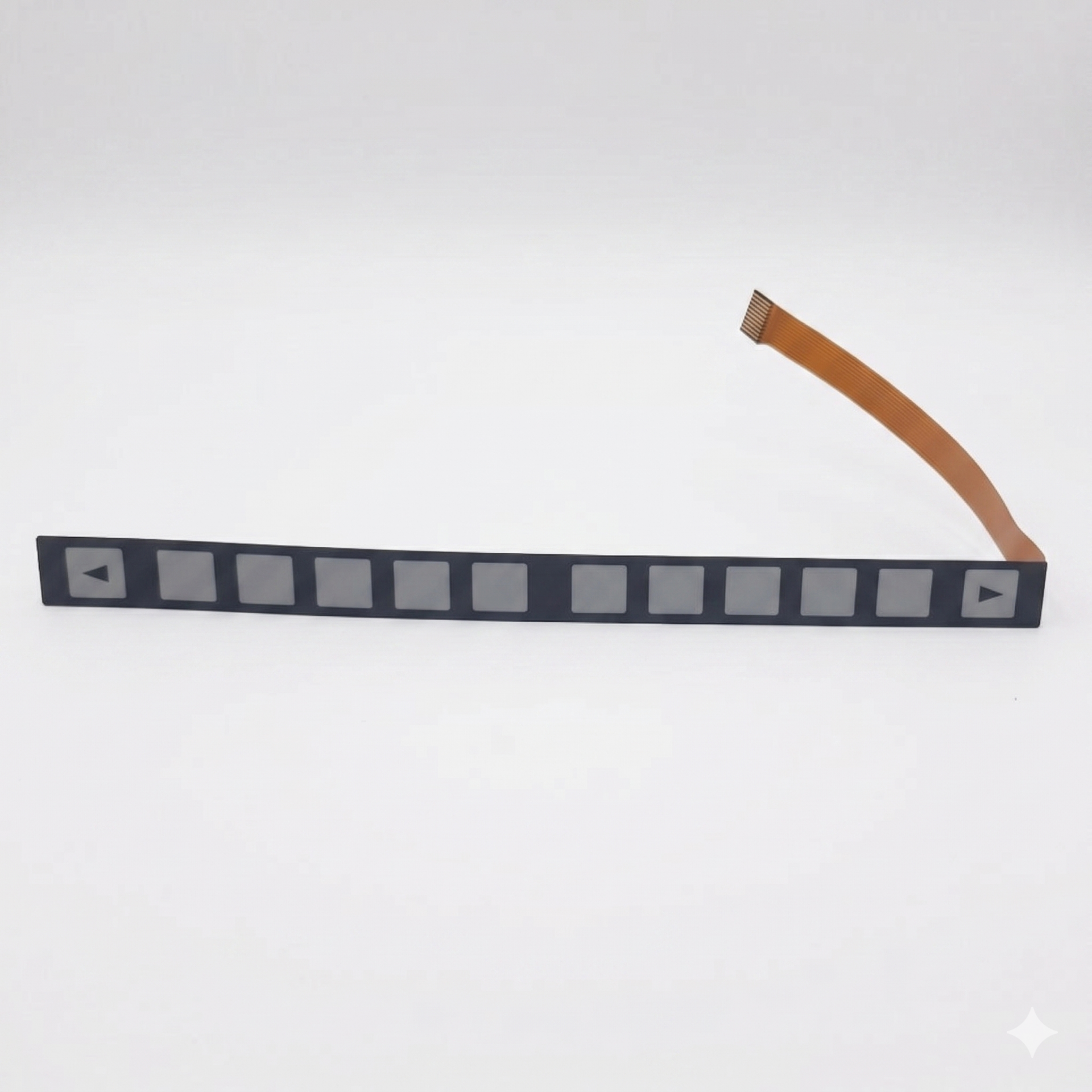 Fanuc A98L-0005-0252 Ekran Altı 12'li Tuş Takımı (Softkey Membran)