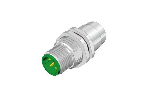 M12 5 Pin Dişi Erkek Ara Konnektör | VELLEDQ | FL-M12-M05/F05(M16)