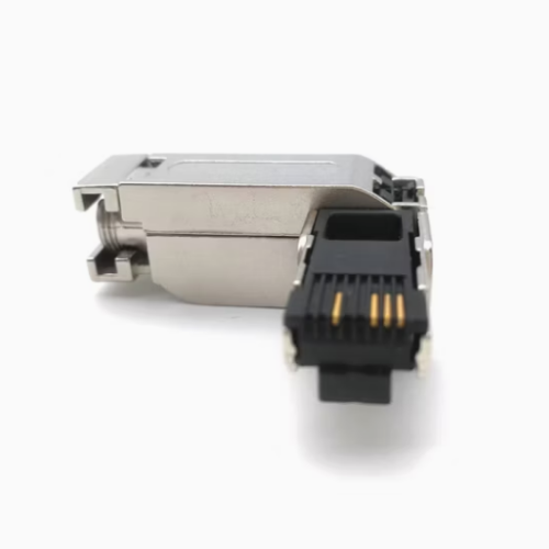 RJ45A4S Metal Profinet Konnektör - 90° Saha Montaj Tip RJ45
