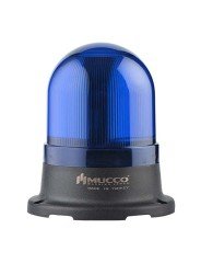 Ledli Tepe Lambası Sabit Buzzer 220 V AC SNT-725-SB Mavi