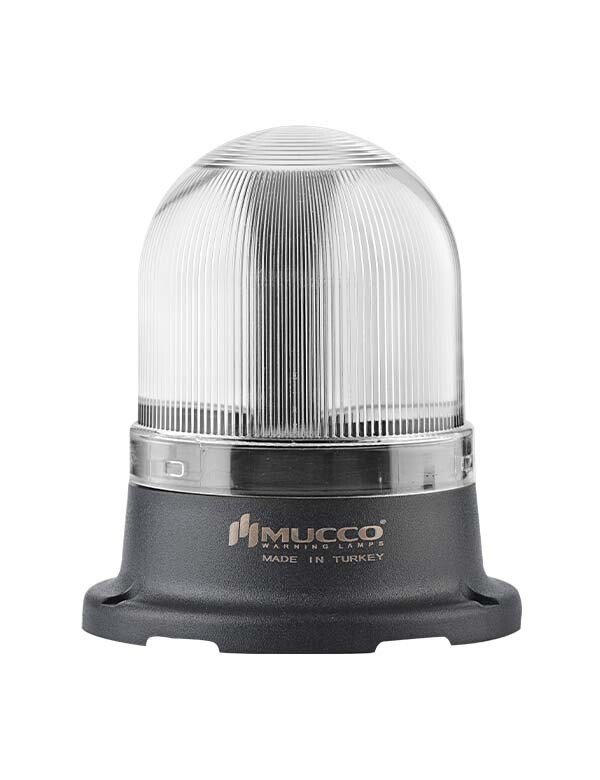 Ledli Tepe Lambası Flaşör 220V AC SNT-725-F Beyaz