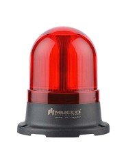 Ledli Tepe Lambası Döner 220V AC SNT-725-D Sarı