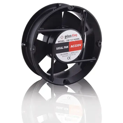 Plastim PF17260R Yuvarlak Rulmanlı Aksiyel Fan 172x150x51mm 230V | Hareket Otomasyon