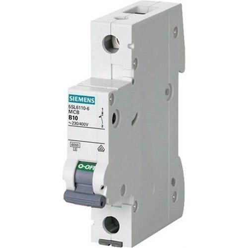 Siemens 5SQ2160-2YA06 B 6A 1Faz 3kA 55mm Otomatik Sigorta