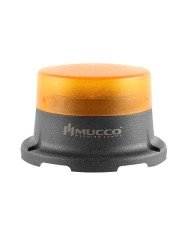 Sabit Flaşör Çakar Buzzer Mini Tepe Lambası 12-24V AC/DC SNT-M715-B Sarı