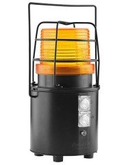 Şarjlı Tepe Lambası Üniv. Buuzer Aküden Besleme SNT-915-SRB Sarı