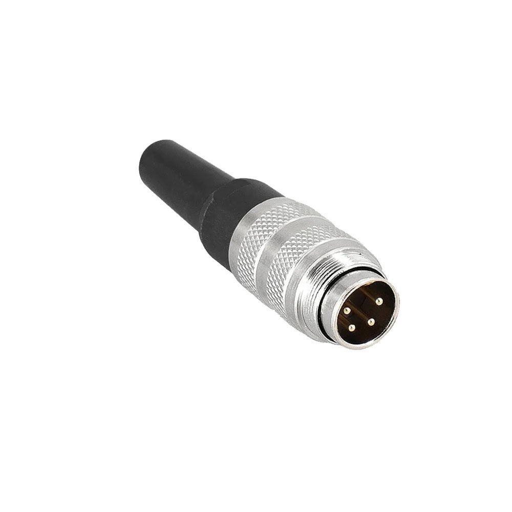 M16 4 Pin Seyyar Erkek Konnektör - J09F-4A