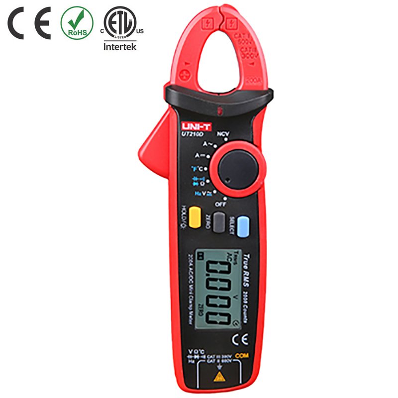 Uni-T UT210D Mini Dijital Pensampermetre, 600V 200A Test Cihazı