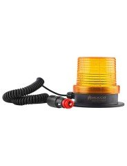 Mıknatıslı Çakmak Fişli Çakar Tepe Lambası 12-24V AC/DC SNT-F915 Sarı
