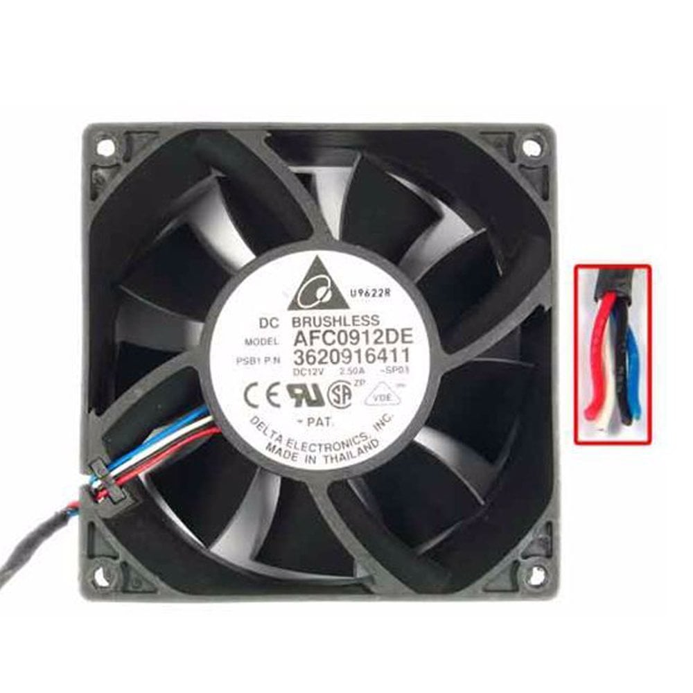 Delta AFC0912DE 92x92x38mm 12v Dc Kompakt Fan