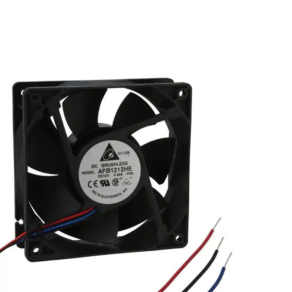 Delta AFB1212HE 120x120x38mm 12v Dc Kompakt Fan