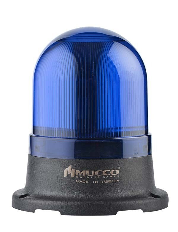 5 Modlu Üniversal Tepe Lambası 12-24V AC/DC SNT-115 Mavi