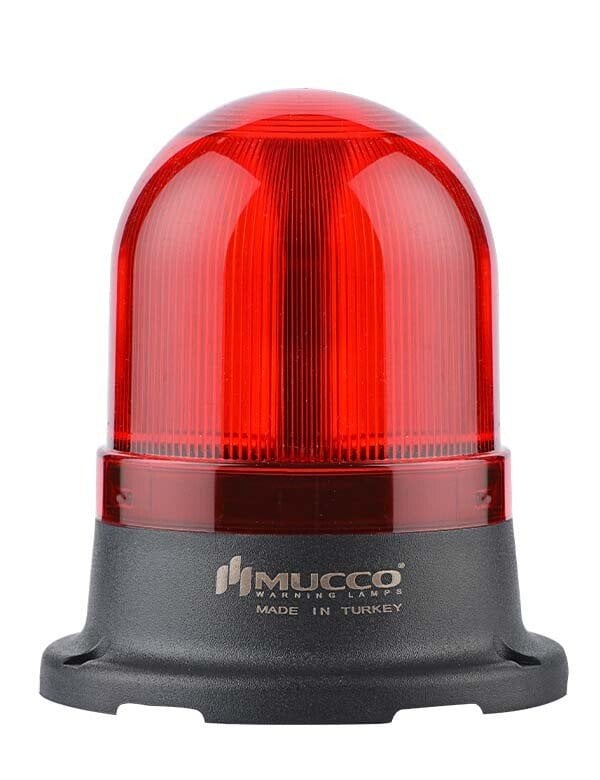 5 Modlu Üniversal Buzzer Tepe Lambası 85-260V AC/DC SNT-125-B Kırmızı