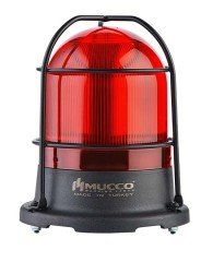 5 Modlu Üniversal Kafesli Tepe Lambası 12-24V AC/DC SNT-115-KFS Kırmızı
