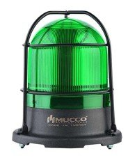 5 Modlu Üniversal Kafesli Tepe Lambası 12-24V AC/DC SNT-115-KFS Yeşil